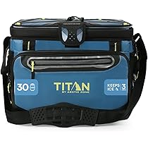Titan 30 Can Zipperless, Marine Blue | Soft sided cooler with