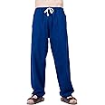 CandyHusky Baggy Sweatpants Men Cotton, Drawstring Lounge Pants, Relaxed Fit, Ideal for Comfort
