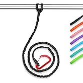 OCEANBROAD Stretchable Kayak Paddle Leash 4-7ft, Kayak Accessories for Fishing Paddle Board