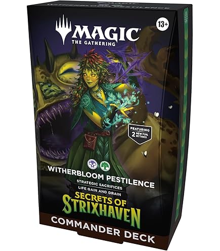 Amazon.com: Magic: The Gathering Secrets of Strixhaven Commander