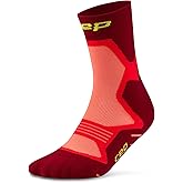 CEP Core Run Cushion Mid Cut Compression Socks - Plush Blister-Free Running Socks for Men & Women with Achilles Stabilization