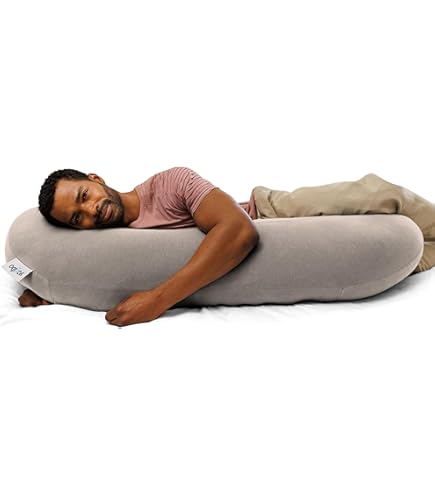 Amazon.com: Yogibo SleepyBo Microbead Contour Pillow for Sleeping