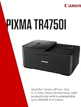 Canon PIXMA TR4750i 3-In-1 Wireless Printer Copy Scan Auto-Duplex 20‑Sheet ADF view 2