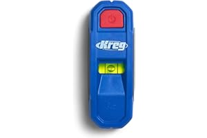 Kreg KMM1000LZ Magnetic Stud Finder With Laser-Mark - Wall Scanner Tool With Precise Stud Magnet