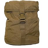 New Genuine Military Issue ILBE Sustainment Pouch, Utility Pouch, Tactical Bags, Coyote Brown Made in USA