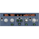 SYDYSOSO Cockpit Simulator 320 Series FCU-C, 1:1 Scale Flight Simulator Training-Inspired Control Panel, Metal Construction, USB Plug &amp; Play, PC Compatible