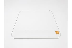 GO-3D PRINT 220mm x 220mm Borosilicate Glass Plate/Bed w/Corner Cut for Wanhao i3 Anet A8 MP Maker Select 3D Printer