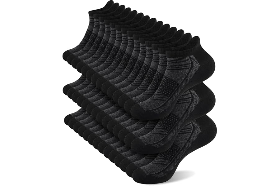 shnn 14 Pairs Mens/Womens Ankle Socks Breathable Casual Low Cut Short Socks for Men/Women with Heel Tab
