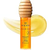 NUXE Rêve de Miel Honey Lip Gloss With Vitamin E and Lavender for Moisturized Shiny Lips, 97 Percent Natural, 0.33 Fl Oz