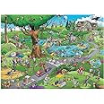 Cobble Hill 1000 Piece Puzzle - DoodleTown: Par for The Course - Sample Poster Included