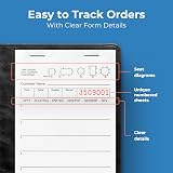 FMP Brands 20 Restaurant Order Pads 100 Sheets Waiter Guest Checks 8 Line view 3