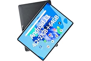 SGIN Android 13 Tablet, 10.1 Inch 4GB RAM 64GB ROM Tablets with Proof Case, Quad-Core A133 1.6Ghz Processor, 2MP + 5MP Camera