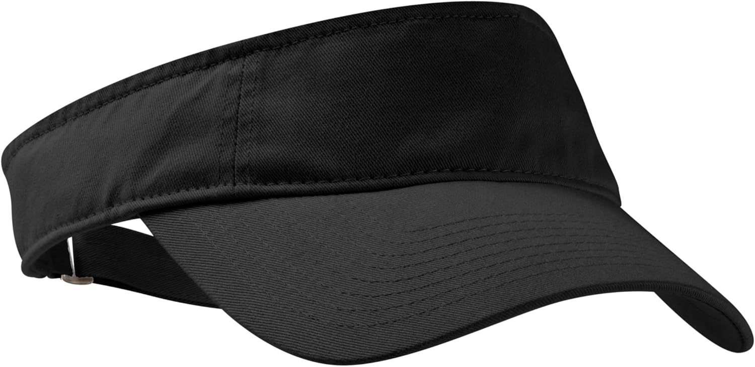 TOP HEADWEAR Fashion Visor Cap Black Amazon.co.uk Clothing