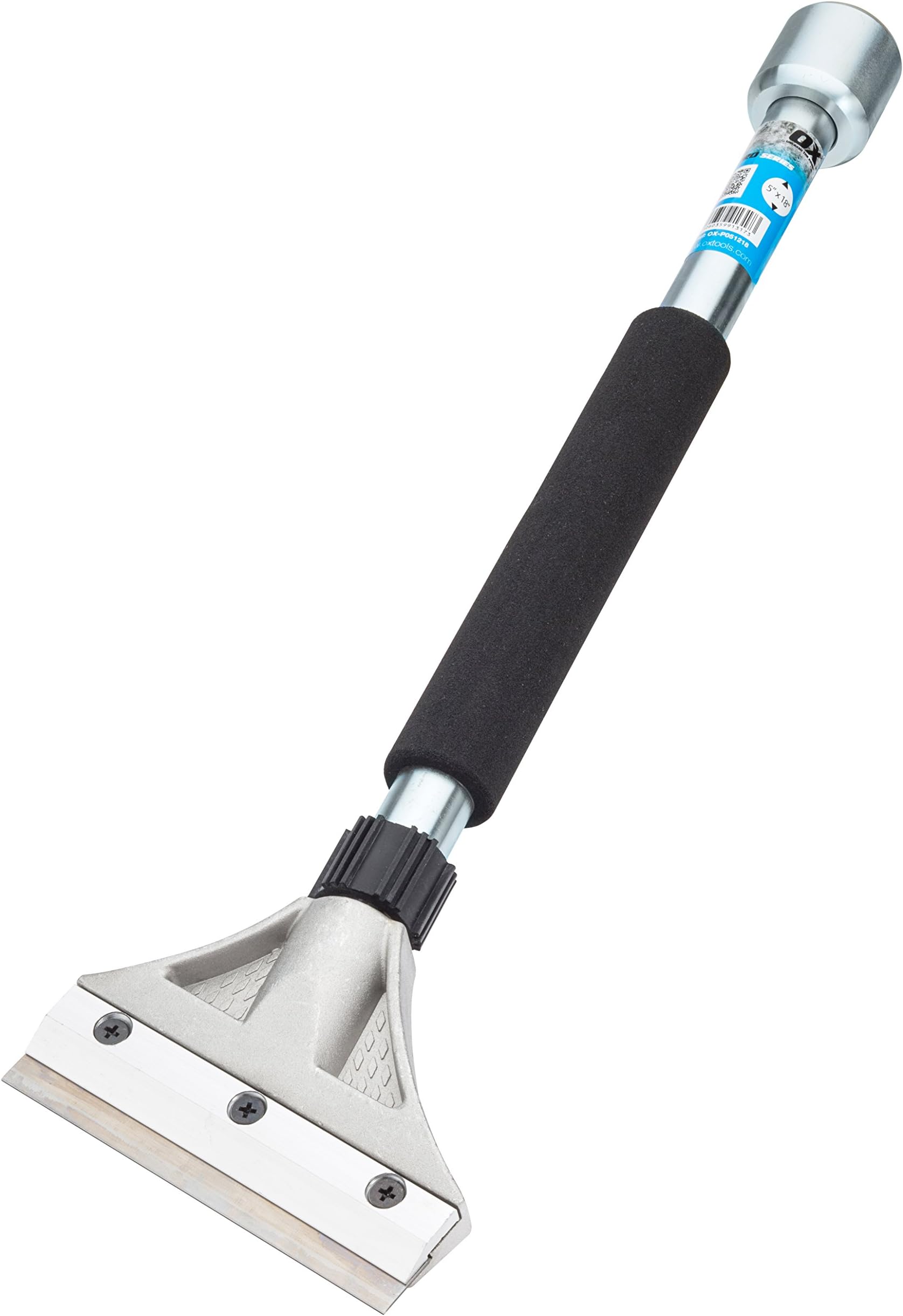 OX Tools OX-P051218 OX Pro Heavy Duty Scraper, 5"/127 mm, 18" Handle and Hammer End