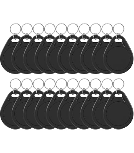 NFC Tags Ntag215 PVC Cards 25mm (1 in) work with Amiibo and TagMo - 10pcs