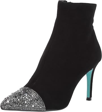 betsey johnson sparkle boots