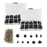 Hamineler 267Pcs Plastic Safety Eyes Nose