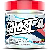 GHOST Hydration, Kiwi Strawberry, 40 Serv, Electrolyte Powder - Drink Mix Supplement with Magnesium, Potassium, Calcium, Vitamin C & Taurine for Energy & Endurance - Vegan, Free of Soy, Sugar & Gluten