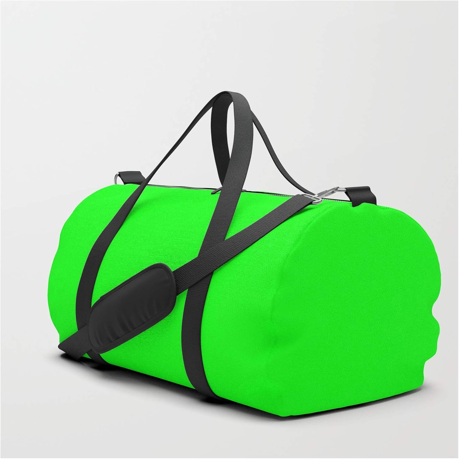 Society6 Travel/Duffle Bag Small 19" x 9.5" Lime