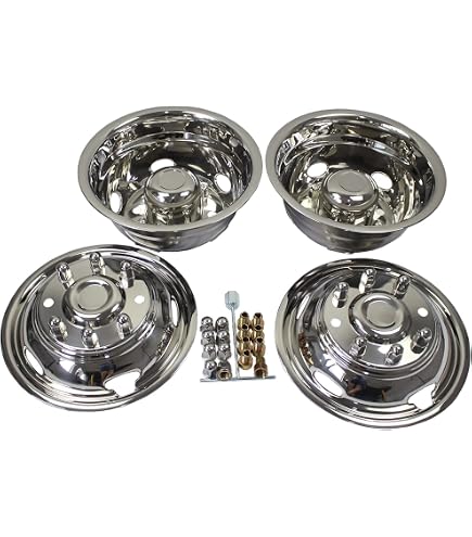 GMC for 3500HD 17 Stainless Steel Dually Wheel Simulator