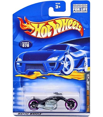 Amazon.com: Mattel Hot Wheels 2001 1:64 Scale Blue Blast