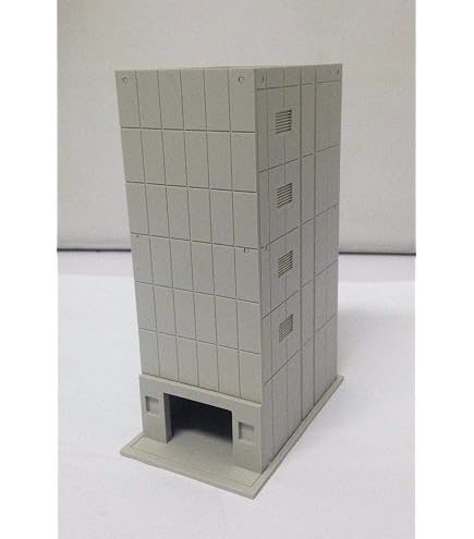 Outland Models Railway Modern 3-Story Building / Shop C Unpainted N Gauge 1:160