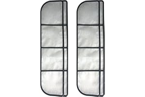 Coleman-Mach RV Replacement Air Filters, Set of 2 Mesh Filters for Non-Ducted Ceiling Assemblies - Enhanced Filtration for Trapping Dirt, Lint and Dust (9430-3092)