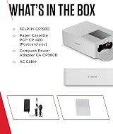 Canon SELPHY CP1500 Compact Photo Printer Wireless USB-C SD Card Connectivity view 9