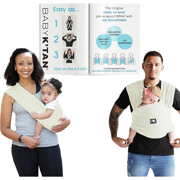 Baby Carrier Breeze Baby K'tan #1 Easy Pre-Wrapped Baby Sling