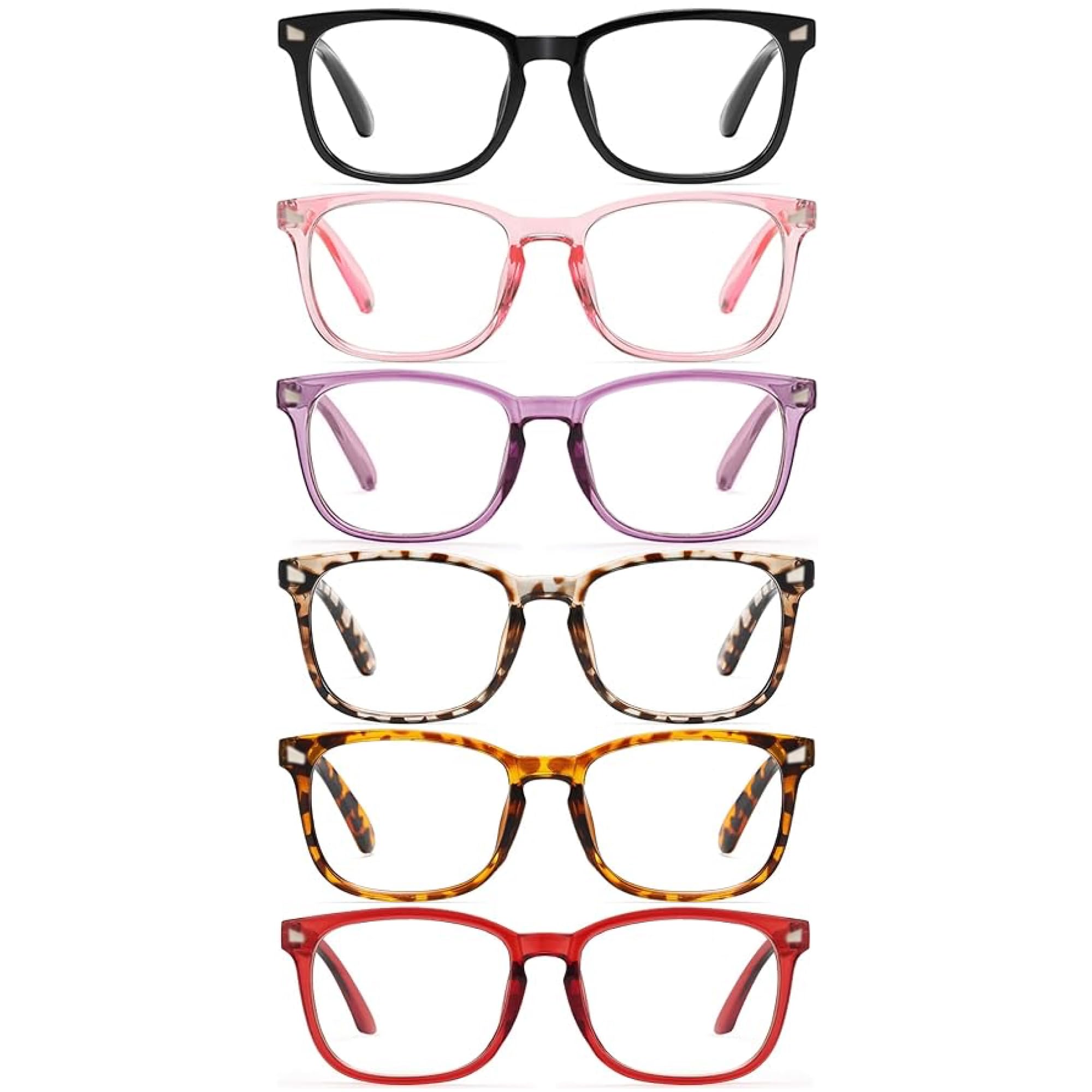 Photo 1 of ** 6 PIECS** CCVOO Reading Glasses for Women/Men, Eyeglasses, Blue Light Readers for Women/Men, Computer Eye Glasses, Cheaters