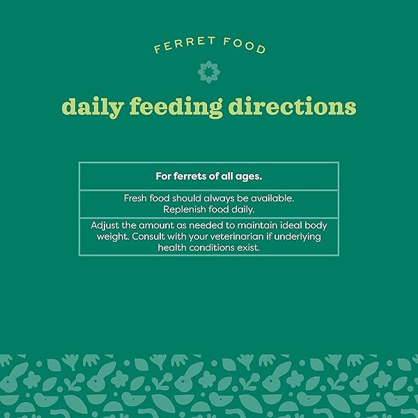 OXBOW ESSENTIALS FERRET FOOD, VITAMIN & MINERAL RICH FORMULA FOR FERRET, HIGH PROTEIN FOOD & HIGH FAT, SMALL ANIMAL PET PRODUCTS, OXBOW, MADE IN USA, 4 LB BAG