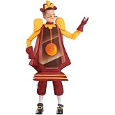 Disney Kids Cogsworth Costume - Tunic, Pants, Gloves, Headband, and Felt Nose Piece