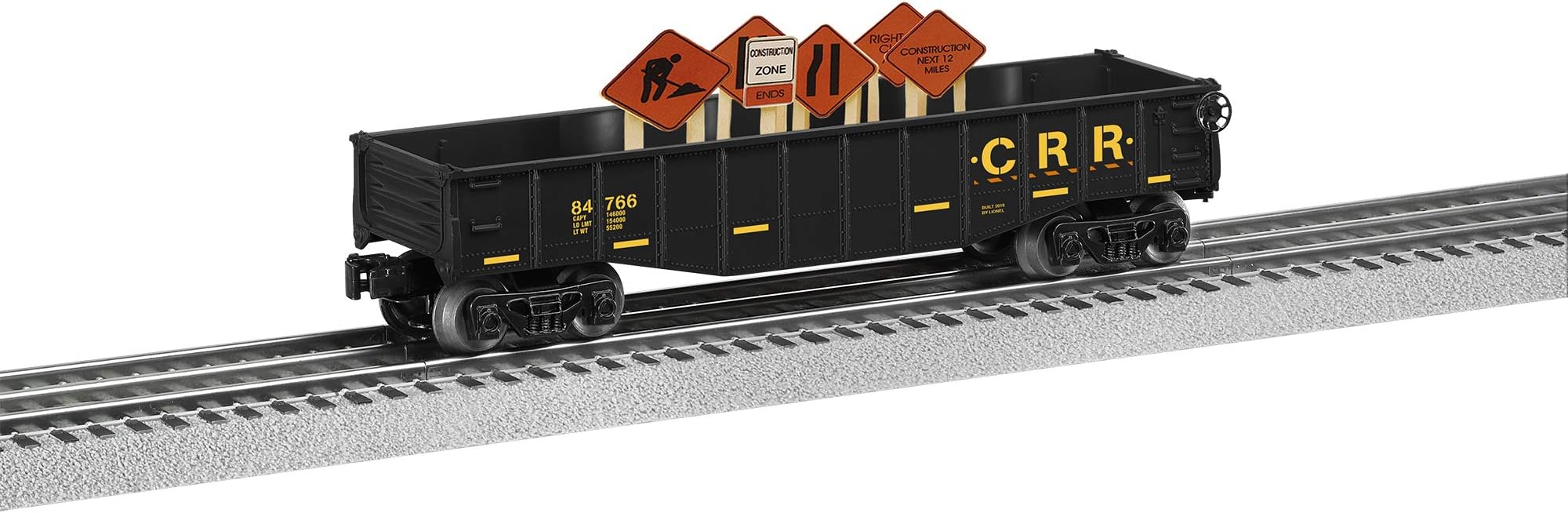 Lionel Chicago Northwestern, Electroc O Gauge Model Train Cars, Ore Car (6 Pack)