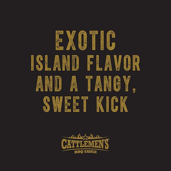 CATTLEMEN’S HAWAIIAN TANGY SWEET BBQ SAUCE, 1 GAL