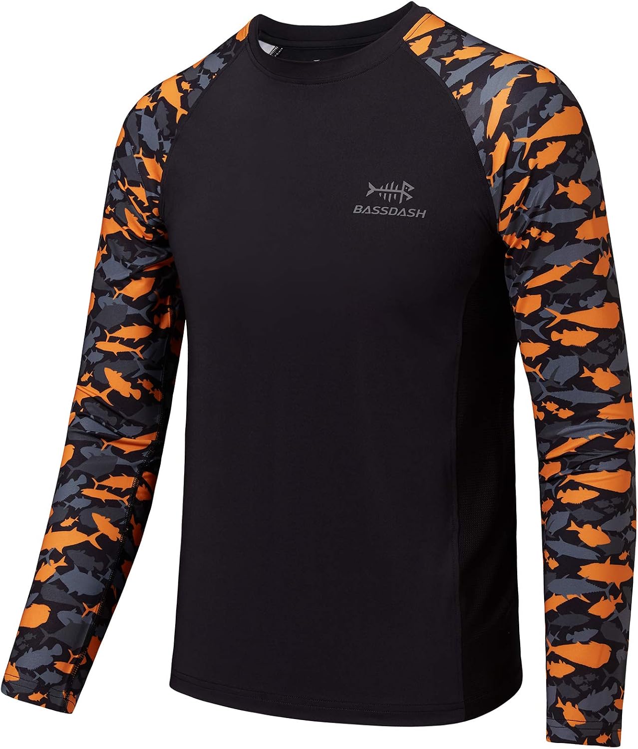 Bassdash Youth UPF50+ Camo Long Sleeve Fishing Shirt UV