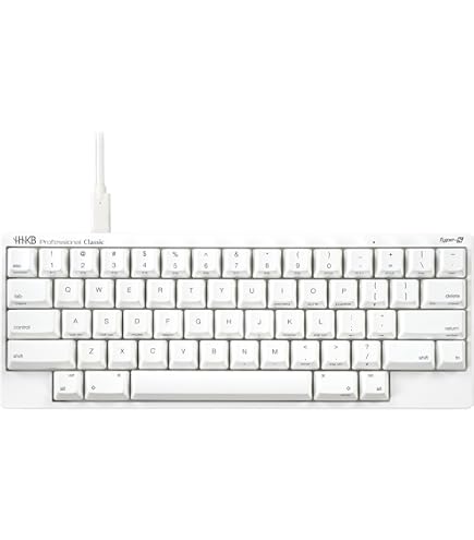 Amazon.com: HHKB PFU Professional Hybrid White PD-KB800W : Electronics