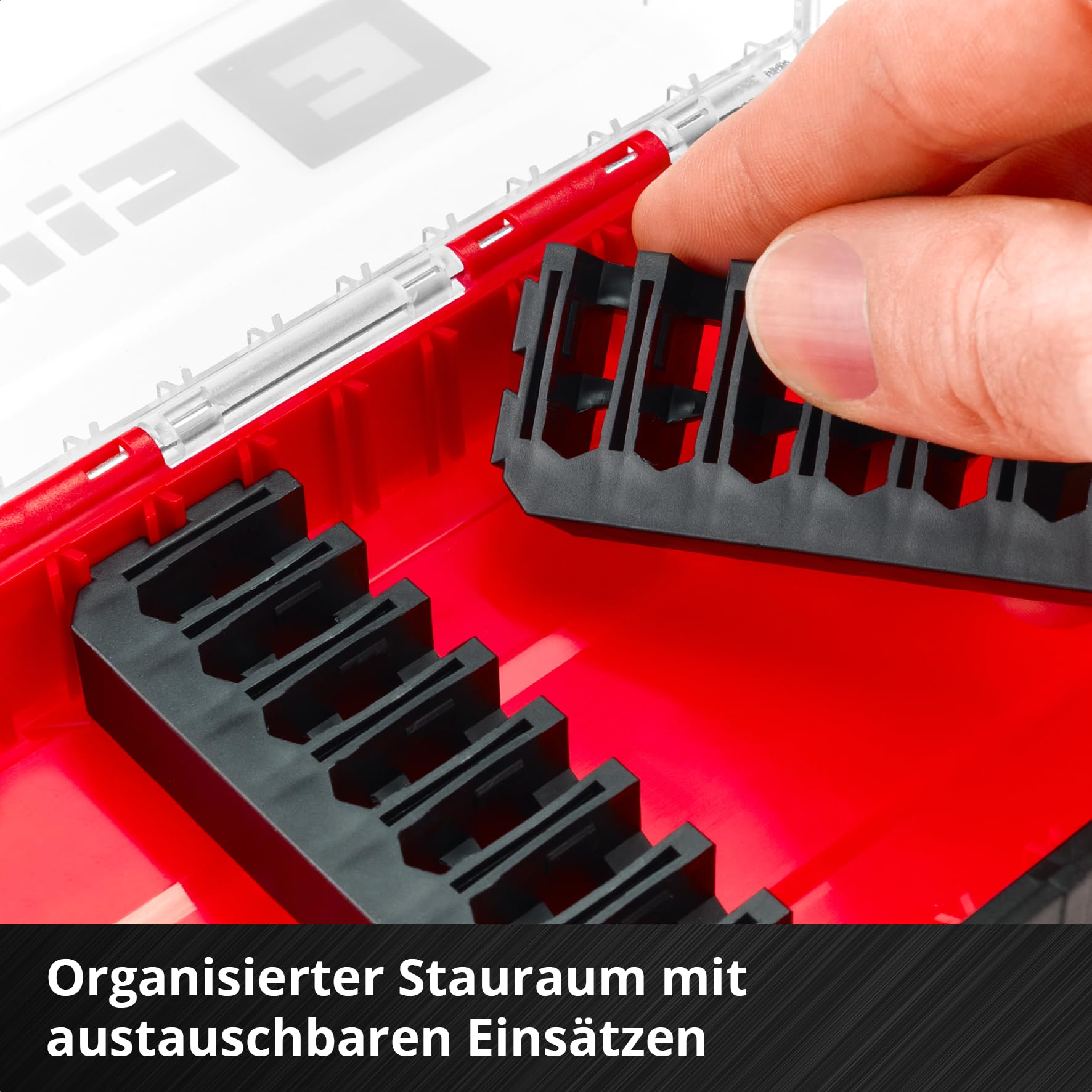 Original Einhell M-CASE 42-tlg. Bit-Set (25-mm-Bits, 50-mm-Bits, Magnethalter, Steckschlüssel, Schnellwechselbithalter inkl. Aufbewahrungsbox) 8