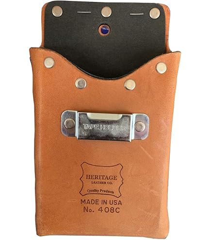 Bon by Heritage Leather 408X Single Pocket Box Shaped Fiber