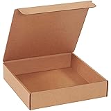BOX USA BML992K 9"L x 9"W x 2"H, Kraft