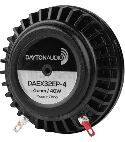 Amazon.com: Dayton Audio DAEX32U-4 Ultra 32mm Exciter 20W 4