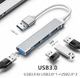 BOULTON USB Hub 3.0 4-Port Slim Data Hub USB-A Splitter Extender Adapter view 2
