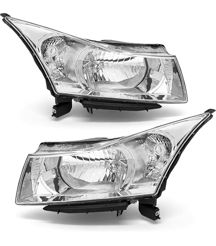 Right Side Halogen Headlight Assembly For 2016-2019 Chevy Cruze (Non-LED DRL)