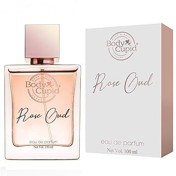 Body Cupid Rose Oud Perfume for Women - Deep Intense Fragrance, 100 ml