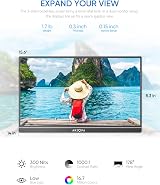 ARZOPA S1 Portable Monitor 15.6 FHD 1080P USB-C HDMI Eye Care view 2