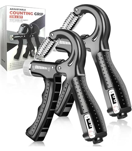 Appareil De Musculation Pour Les Mains – Poignée De Force Réglable 22-132 Lbs (NYK-2PB)