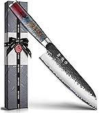 Amazon.com: KAWAHIRO 7 inch Japanese Santoku Chef Knife, VG10