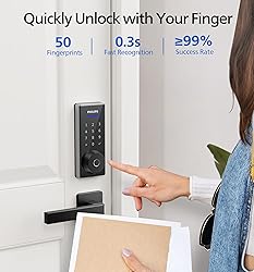 Philips Smart Lock with App Control, Fingerprint