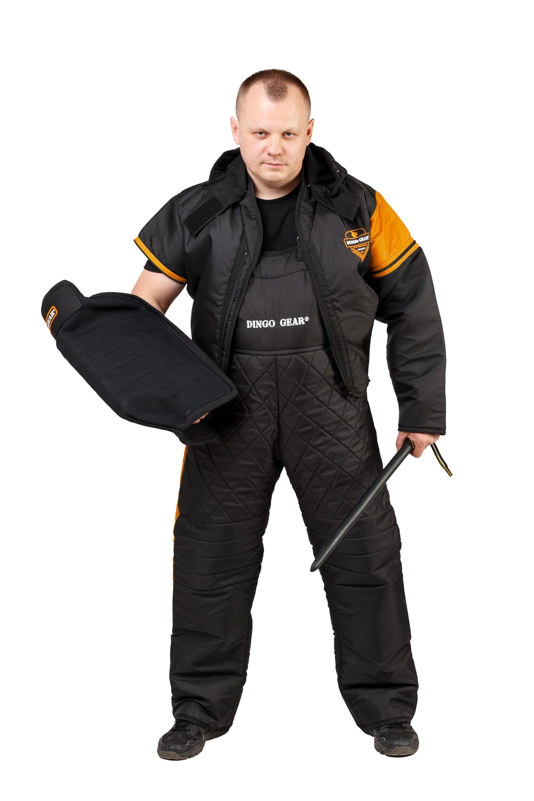 Dingo Gear Dog Training Suit for IGP Sports Agitation Decoy Size XL Orange S01040