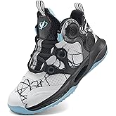 VITUOFLY Kids Basketball Shoes Boys Air Cushion Sneakers Girls Mid Top School Hoops Shoes Non-Slip Outdoor Sports Running Gym Comfortable Durable Little Kid/Big Kid