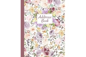 Address Book: Large Print Address Book With 300 Entry Spaces, Alphabetical A-Z Tabs - Perfect Organizer to Keeping Track of A